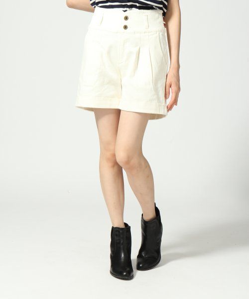 【新作】タックハイウエストショートパンツ