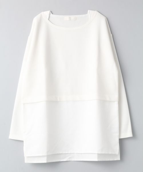 サテンカサネプルオーバー