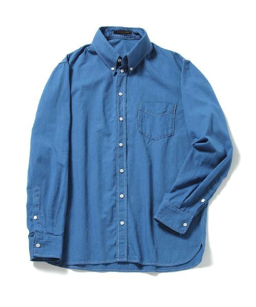 Men's ボタンダウンデニムシャツ