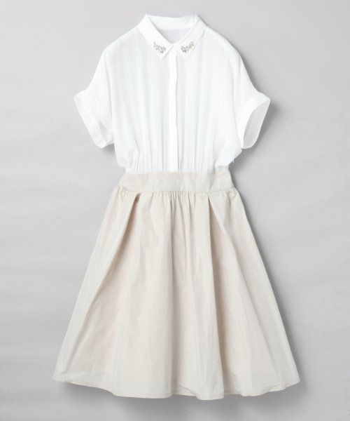 タフタフレアドッキングワンピース