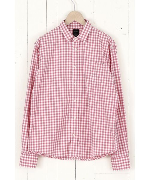 MEN’S 100/2チェックシャツ