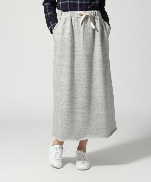 スウェットロングスカート