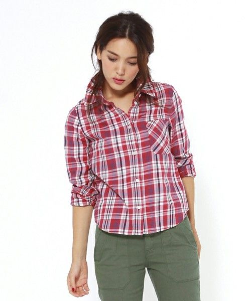 ビエラチェックシャツ