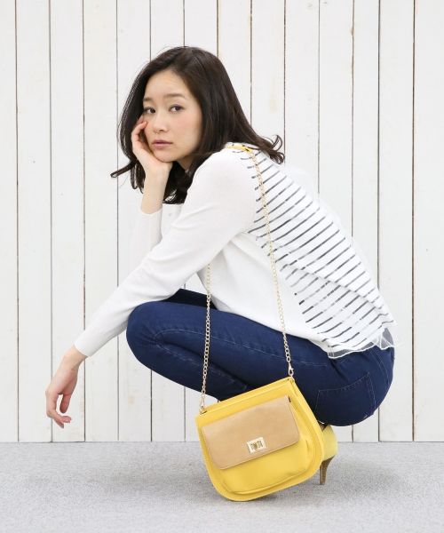 2WAYラウンドフラップショルダー