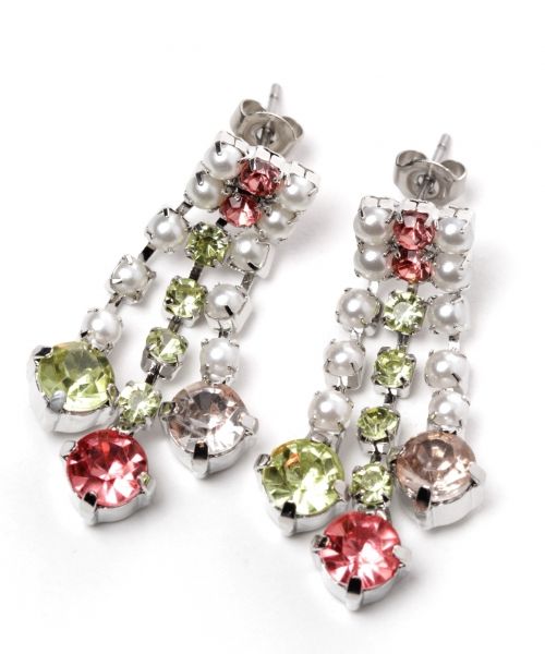 パールビジューピアス