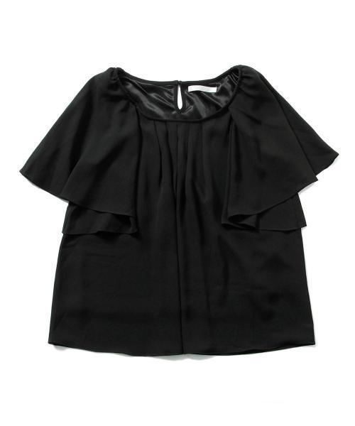 フレアフリルブラウス