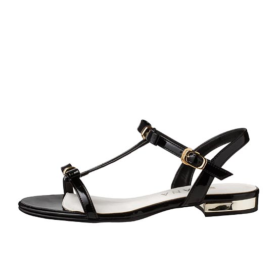 Wリボンに一目惚れ♪リッチさ醸すぺたんこサンダル