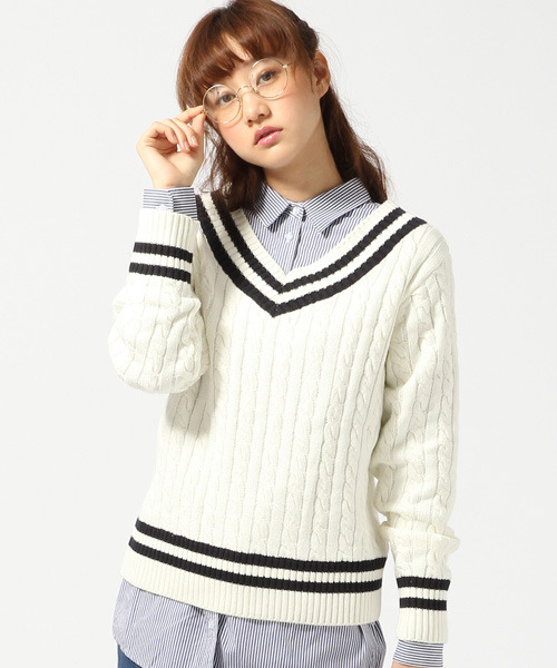 【新作商品】５ゲージチルデンプルオーバーロングスリーブ