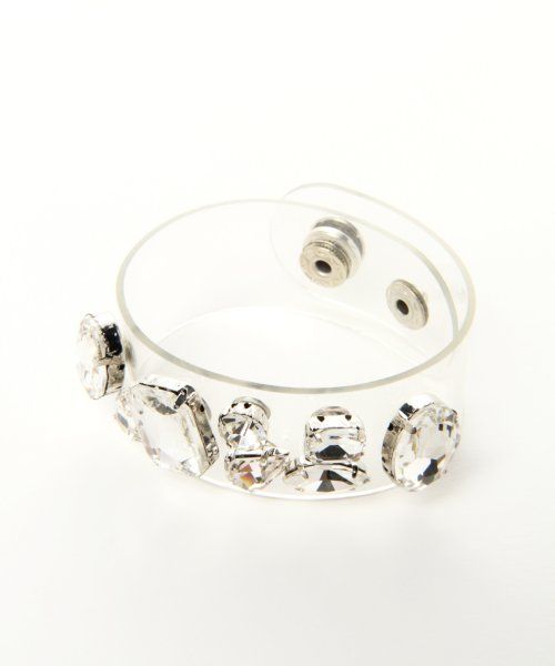 クリアビジューバングル