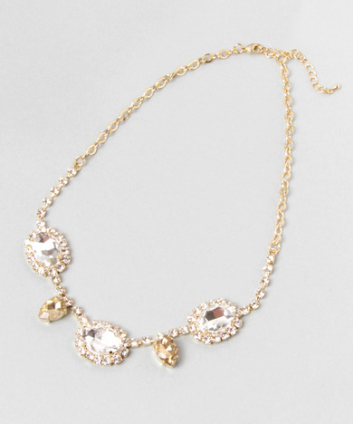 ビジューネックレス