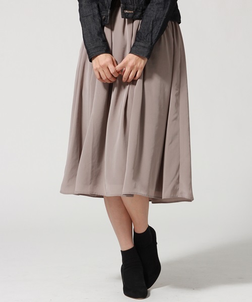 ギャザーデシンスカート