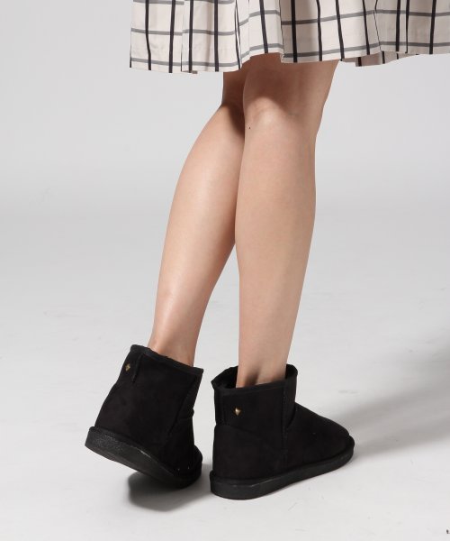 フェイクムートンブーツ40