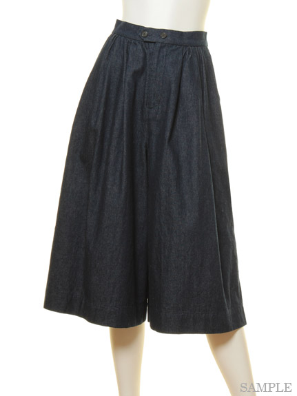 ワイドガウチョパンツ