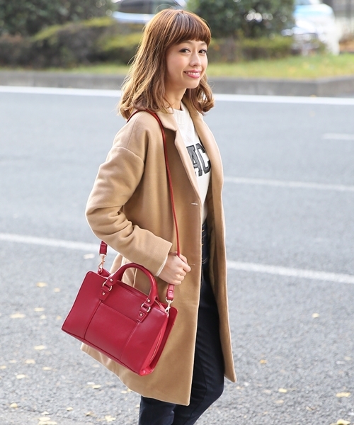 ウールモッサチェスターコート