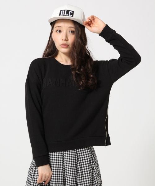 スウェットエンボスPO/LS