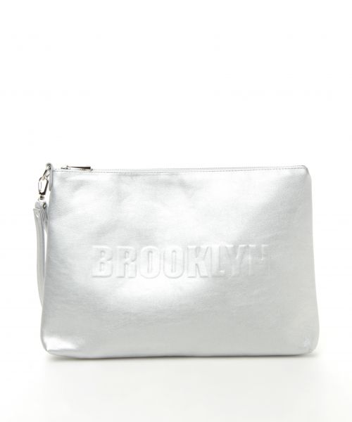 フェイクレザーエンボスクラッチＢＡＧ