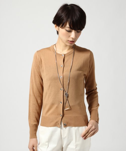 12Gベーシッククルーカーディガン