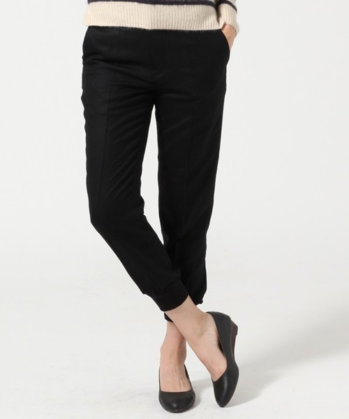 スソリブウールパンツ