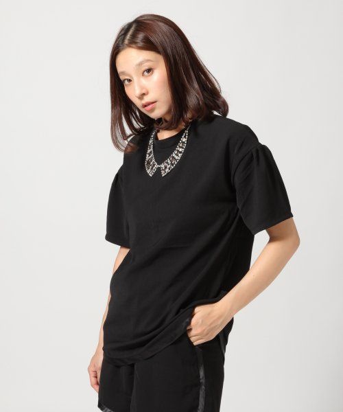 ミニヘリンボーンブラウス