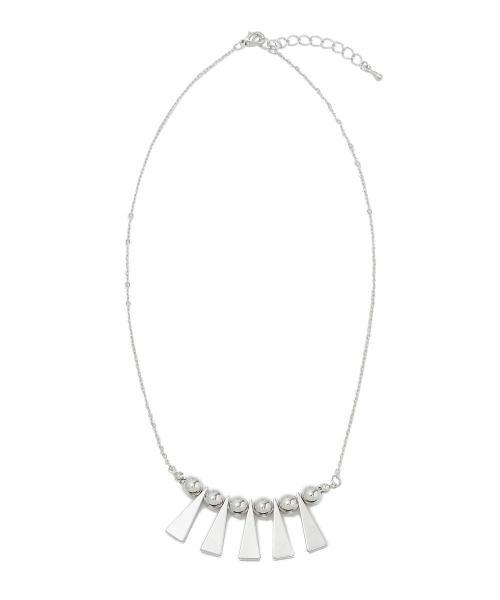 オウギモチーフネックレス