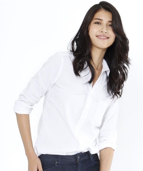 ブロードプレーンシャツ