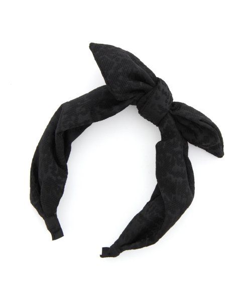 ジャガードワイヤーカチューシャ