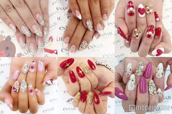 ギラギラ感がスゴイ！存在感たっぷりの埋め尽くしネイル6選／画像提供：esNAIL