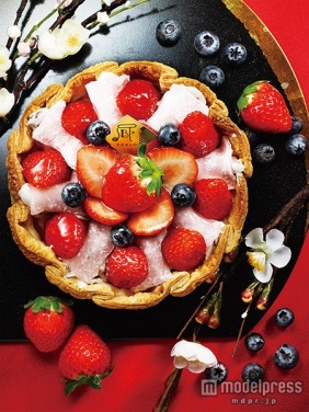 「季節限定 いちご大福チーズタルト」¥1,667(税抜)※税込¥1,800