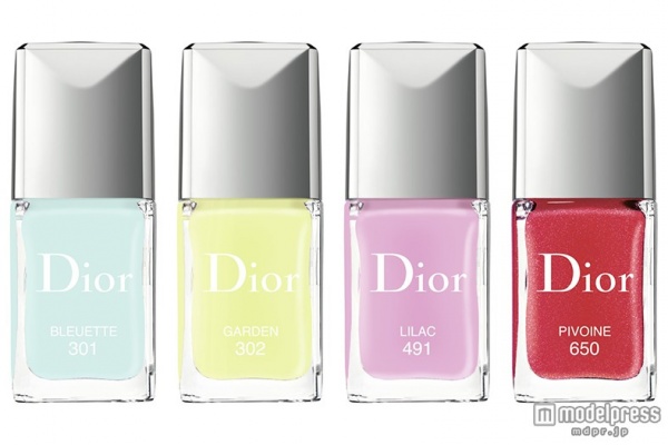 ディオール ヴェルニ（左から）301、302、491、650／各3,000円／画像提供Dior