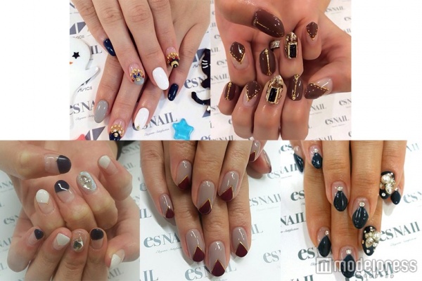 イイ女感UP！“Vフレンチネイル”5選／画像提供：esNAIL