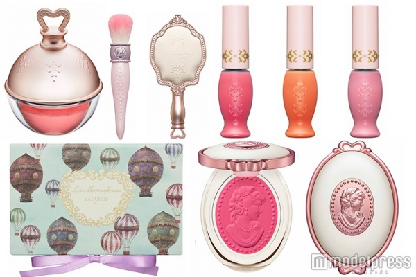 メイク姿も優美に…「レ・メルヴェイユーズ ラデュレ」の春コレクションでメイクタイムを上質に／画像提供レ・メルヴェイユーズ ラデュレ