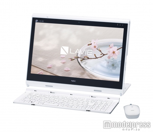 キーボードが背面にしまえる「LAVIE Hybrid Frista」