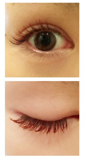 ブラック×ブラウンのMIXも可愛い／永棟安美オフィシャルブログ（Ameba）より