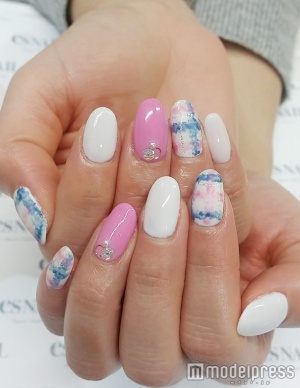 ブランケットネイル／画像提供：esNAIL