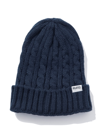 CABLE KNIT CAP