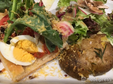 野菜たっぷりなワンプレート