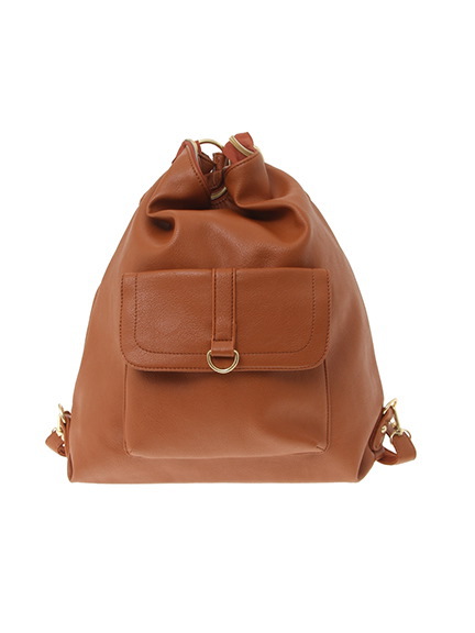 フェイクレザー3WAYリュック