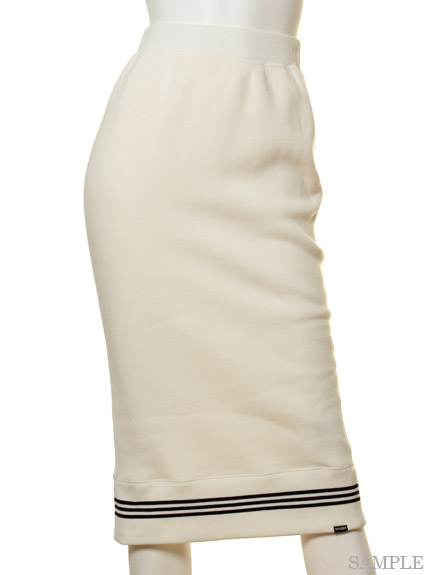 ロング丈カットスカート