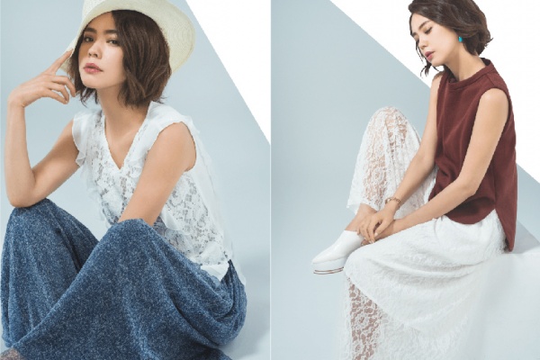 透け感&上品な“レース”で大人色っぽスタイル(C)TOPLOG