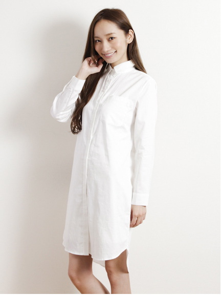シャツワンピース