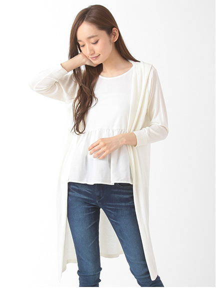 【Special Price】・フードロングカーディガン