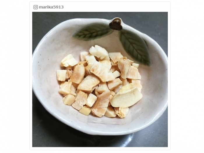 少量でも満足できる／marika5913さんInstagram