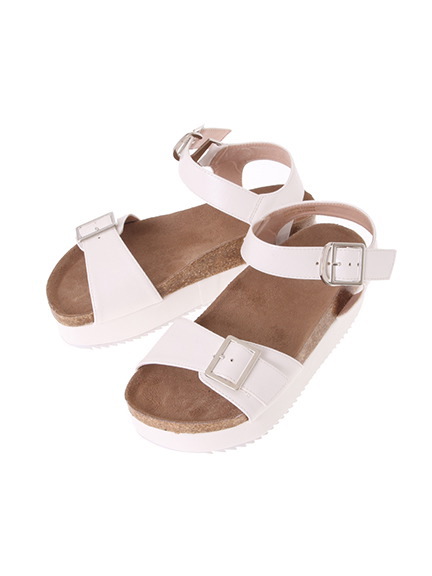 厚底ベルトサンダル