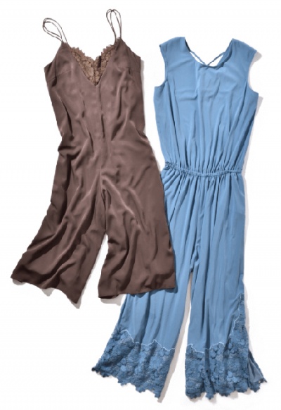 （左から）キャミロンパース￥14,750／リリディア（リリディア プランタン銀座店）　オールインワン￥24,000／マイストラーダ（C）TOPLOG