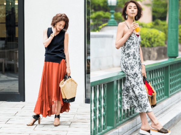 ふんわりレディな“ロングスカート”はウケ抜群（C）TOPLOG