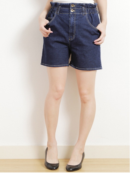 ハイウエストショートパンツ