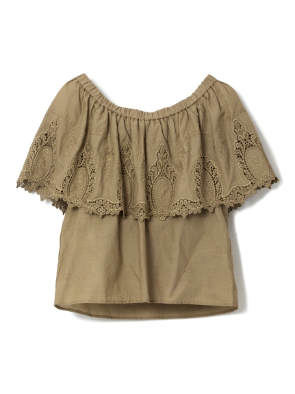 COTTON LACE TOP