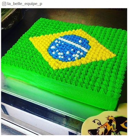 【リオ五輪】オリンピックスイーツで頑張れニッポン！アレンジ方法／la_belle_equipe_pさんInstagram