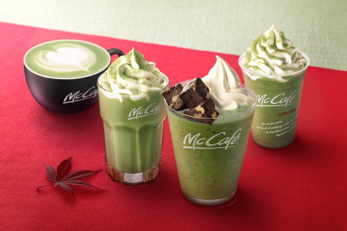 マックカフェ、抹茶×チョコレートの贅沢フラッペ登場 濃厚スイーツも