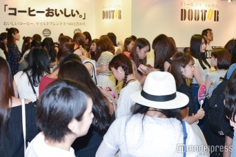 「ドトールコーヒーショップ」のブースの様子（C）モデルプレス